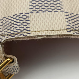 Secondhand Louis Vuitton Pochette FeLICIE Azur Damier Canvas N63106 shoulderbag | stylenewstar