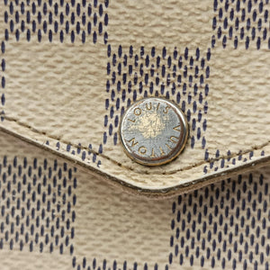 Secondhand Louis Vuitton Pochette FeLICIE Azur Damier Canvas N63106 shoulderbag | stylenewstar