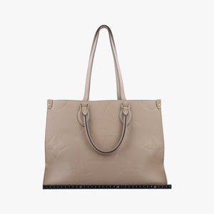 Pre-owned Louis Vuitton OntheGo MM Beige Monogram Empreinte M45607 shoulderbag | stylenewstar