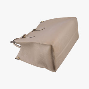 Pre-owned Louis Vuitton OntheGo MM Beige Monogram Empreinte M45607 shoulderbag | stylenewstar