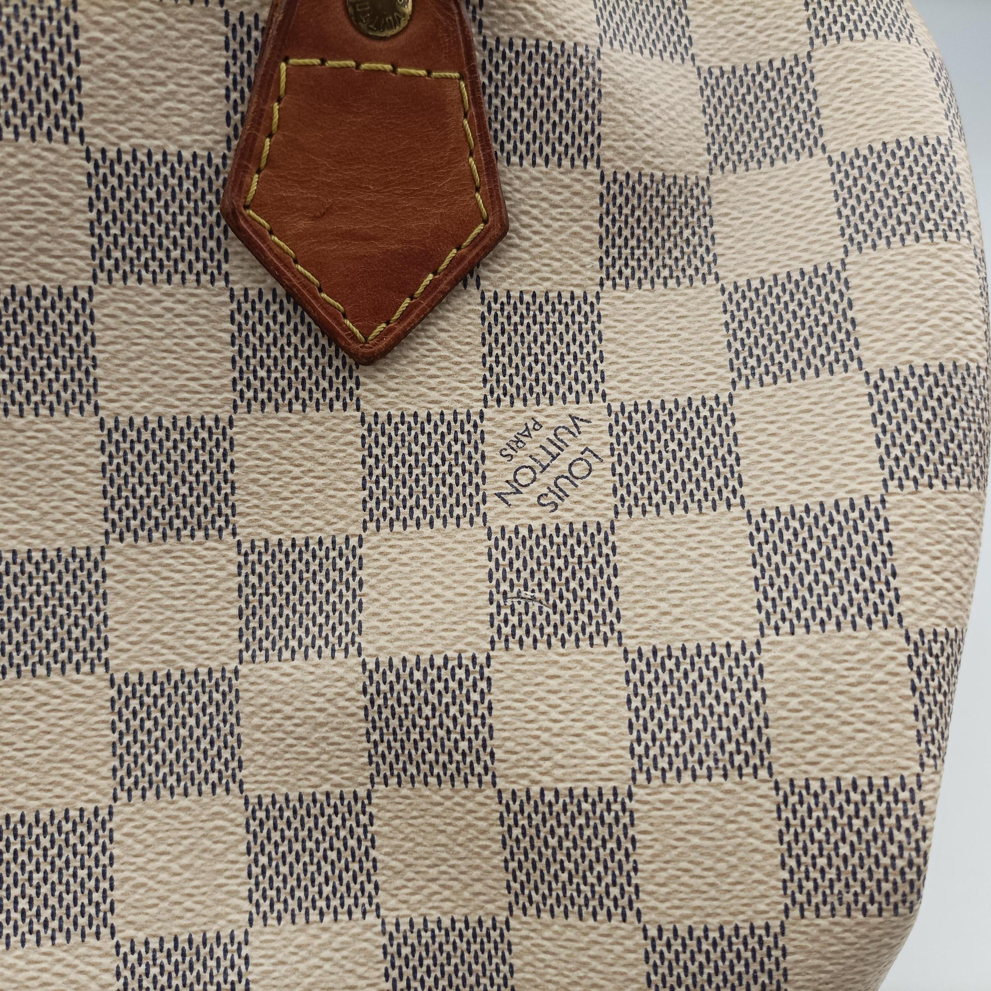 Pre-owned Louis Vuitton Speedy 30 AZUR Damier Canvas N41533 handbag | stylenewstar