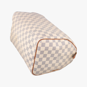 Pre-owned Louis Vuitton Speedy 30 AZUR Damier Canvas N41533 handbag | stylenewstar