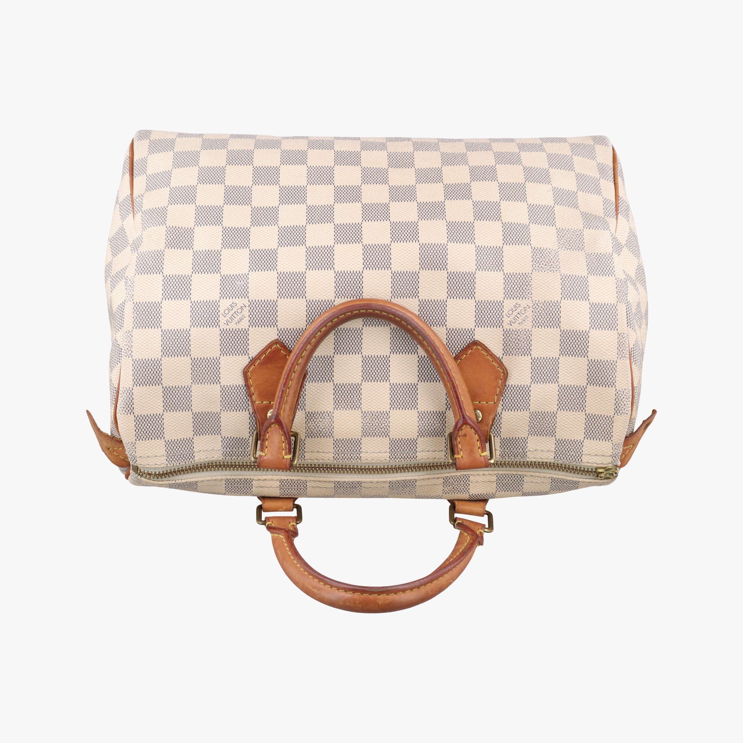 Pre-owned Louis Vuitton Speedy 30 AZUR Damier Canvas N41533 handbag | stylenewstar