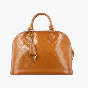 Pre-owned Louis Vuitton Alma PM CITRINE Vernis M90101 handbag | stylenewstar