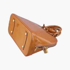 Pre-owned Louis Vuitton Alma PM CITRINE Vernis M90101 handbag | stylenewstar