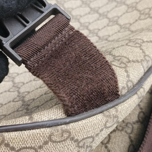 Vintage Gucci GG Imprime Messenger Brown PVC coated canvas×Leather 201725 shoulderbag | stylenewstar