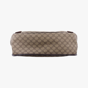 Vintage Gucci GG Imprime Messenger Brown PVC coated canvas×Leather 201725 shoulderbag | stylenewstar