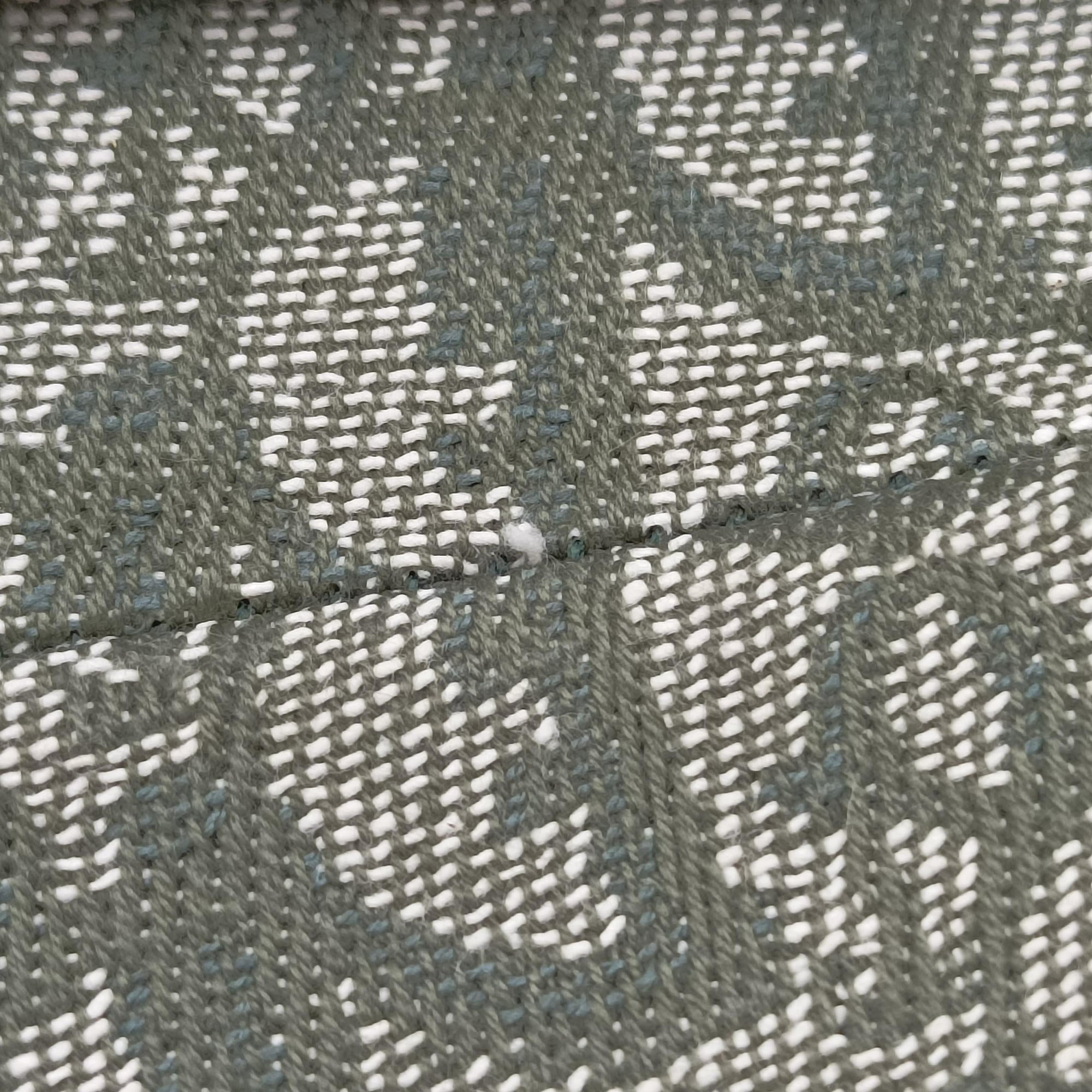 Secondhand Christian Dior Saddle Green Jacquard  shoulderbag | stylenewstar