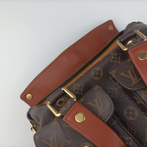 Pre-owned Louis Vuitton Manhattan NM Brown Monogram Canvas M43481 shoulderbag | stylenewstar