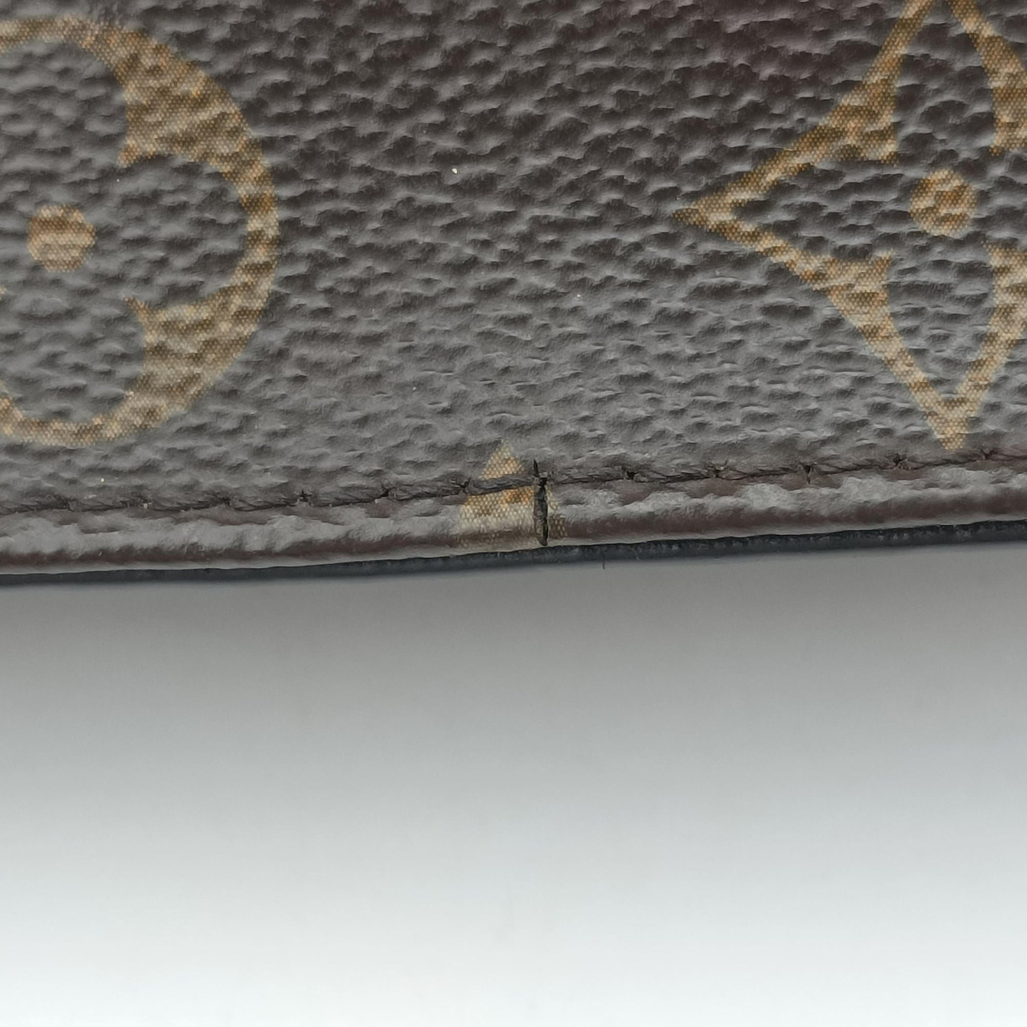 Pre-owned Louis Vuitton Manhattan NM Brown Monogram Canvas M43481 shoulderbag | stylenewstar