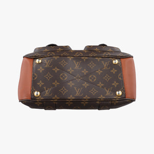 Pre-owned Louis Vuitton Manhattan NM Brown Monogram Canvas M43481 shoulderbag | stylenewstar