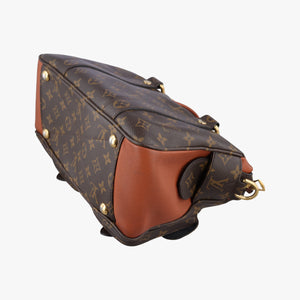 Pre-owned Louis Vuitton Manhattan NM Brown Monogram Canvas M43481 shoulderbag | stylenewstar