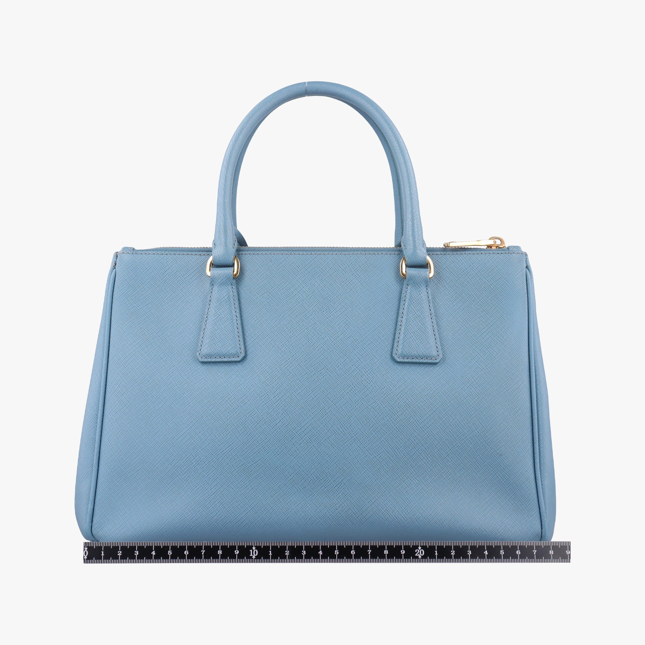 Secondhand Prada Galleria Blue SAFFIANO Leather BN1786 handbag | stylenewstar