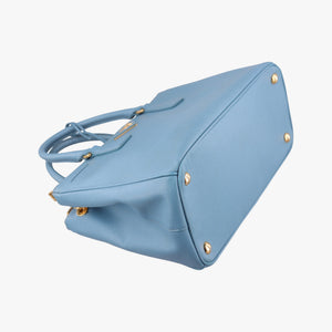 Secondhand Prada Galleria Blue SAFFIANO Leather BN1786 handbag | stylenewstar