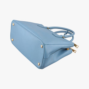 Secondhand Prada Galleria Blue SAFFIANO Leather BN1786 handbag | stylenewstar