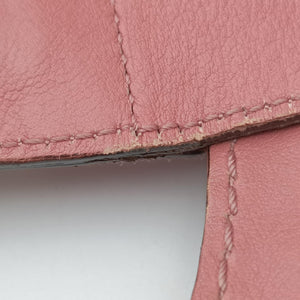 Pre-owned Gucci Sukey Beige × Brown × Pink canvas×leather 211944 handbag | stylenewstar