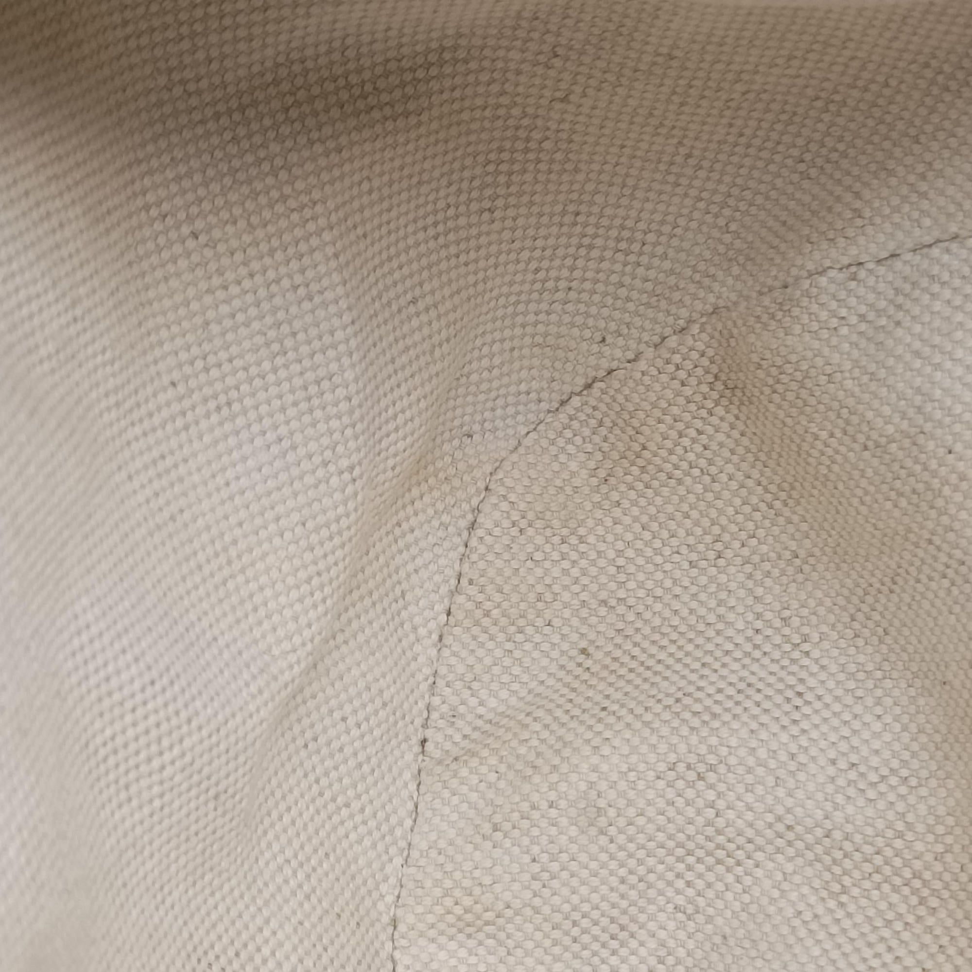 Pre-owned Gucci Sukey GUCCISSIMA Beige×White canvas×leather 223974 handbag | stylenewstar