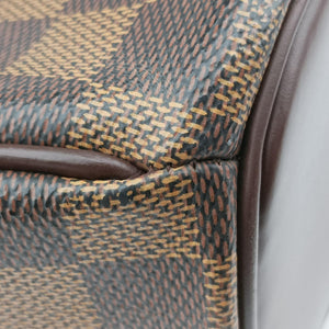 Pre-owned Louis Vuitton Saria Horizontal EBENE Damier Canvas N51282 handbag | stylenewstar