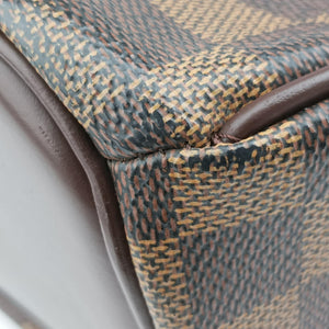 Pre-owned Louis Vuitton Saria Horizontal EBENE Damier Canvas N51282 handbag | stylenewstar