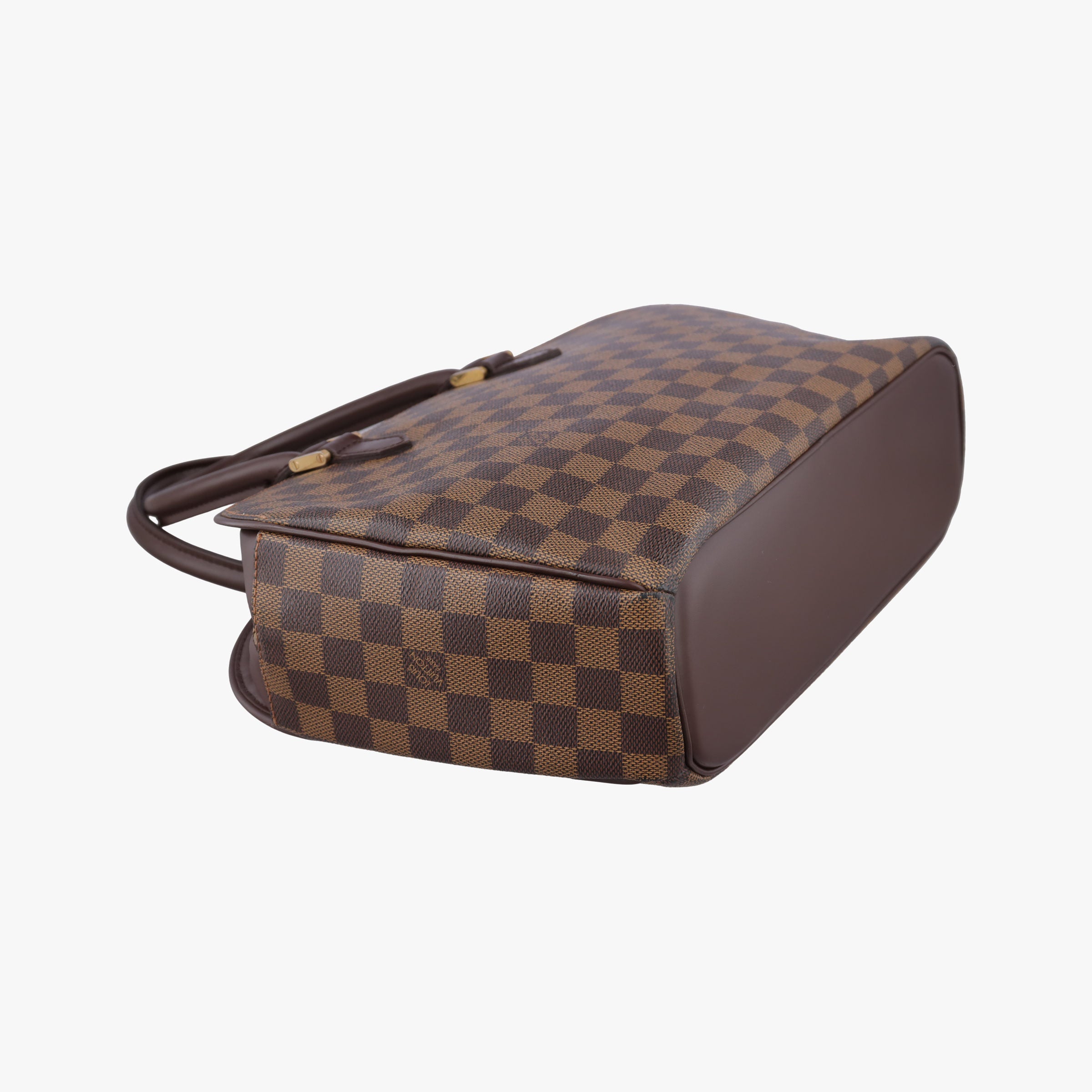 Pre-owned Louis Vuitton Saria Horizontal EBENE Damier Canvas N51282 handbag | stylenewstar