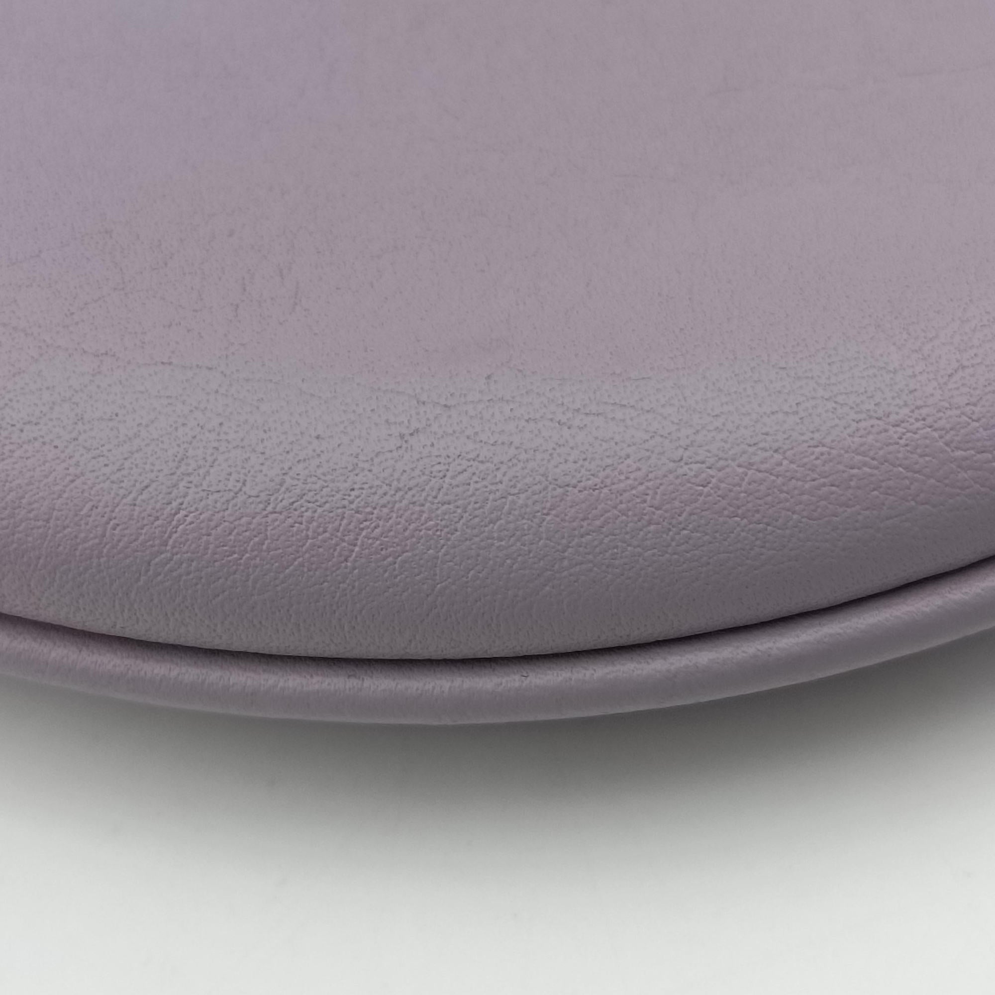 Pre-owned Gucci Princy Purple × Beige Leather×Canvas 204939 shoulderbag | stylenewstar
