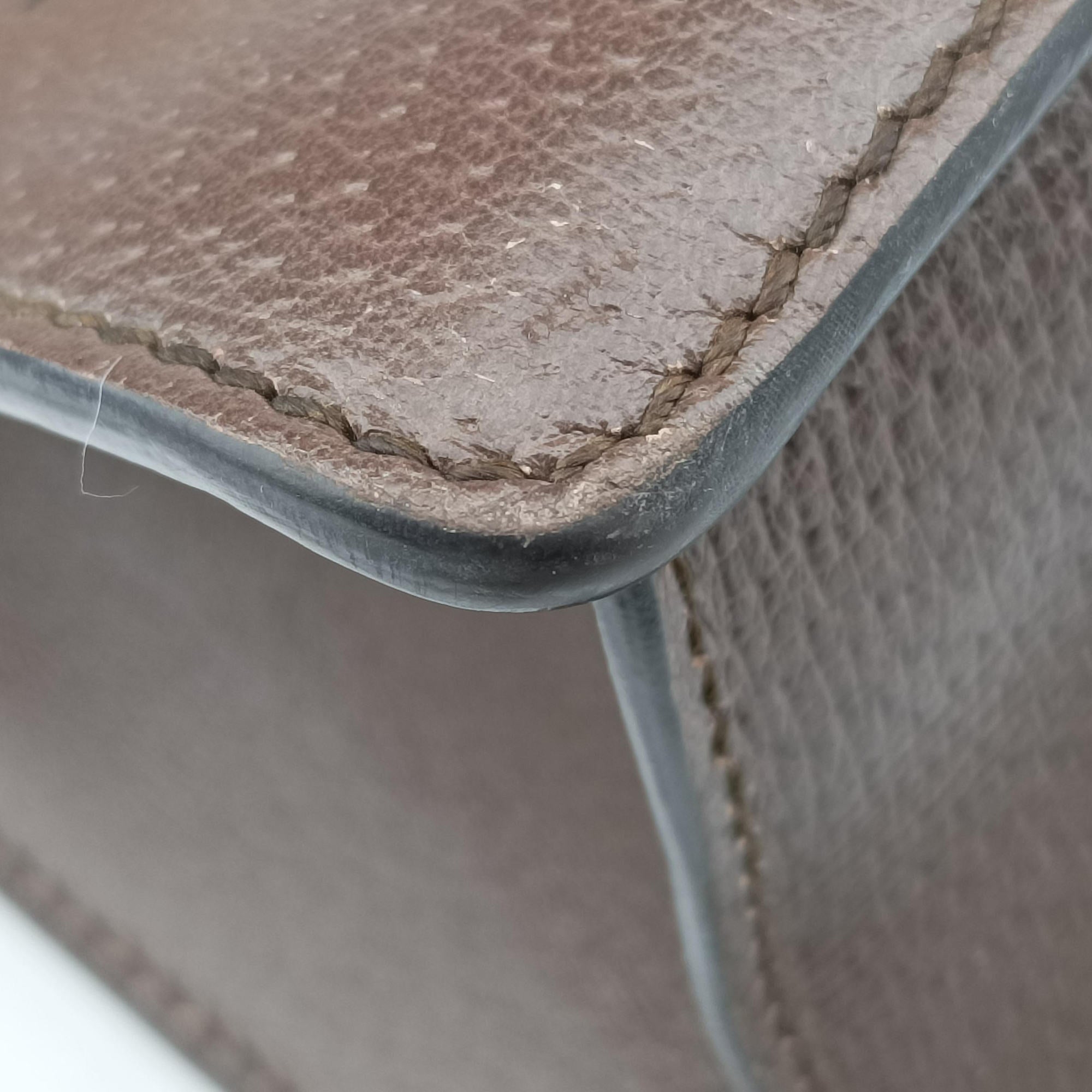 Pre-owned Gucci Bamboo Web butterfly Brown×Multicolour leather 488691 shoulderbag | stylenewstar