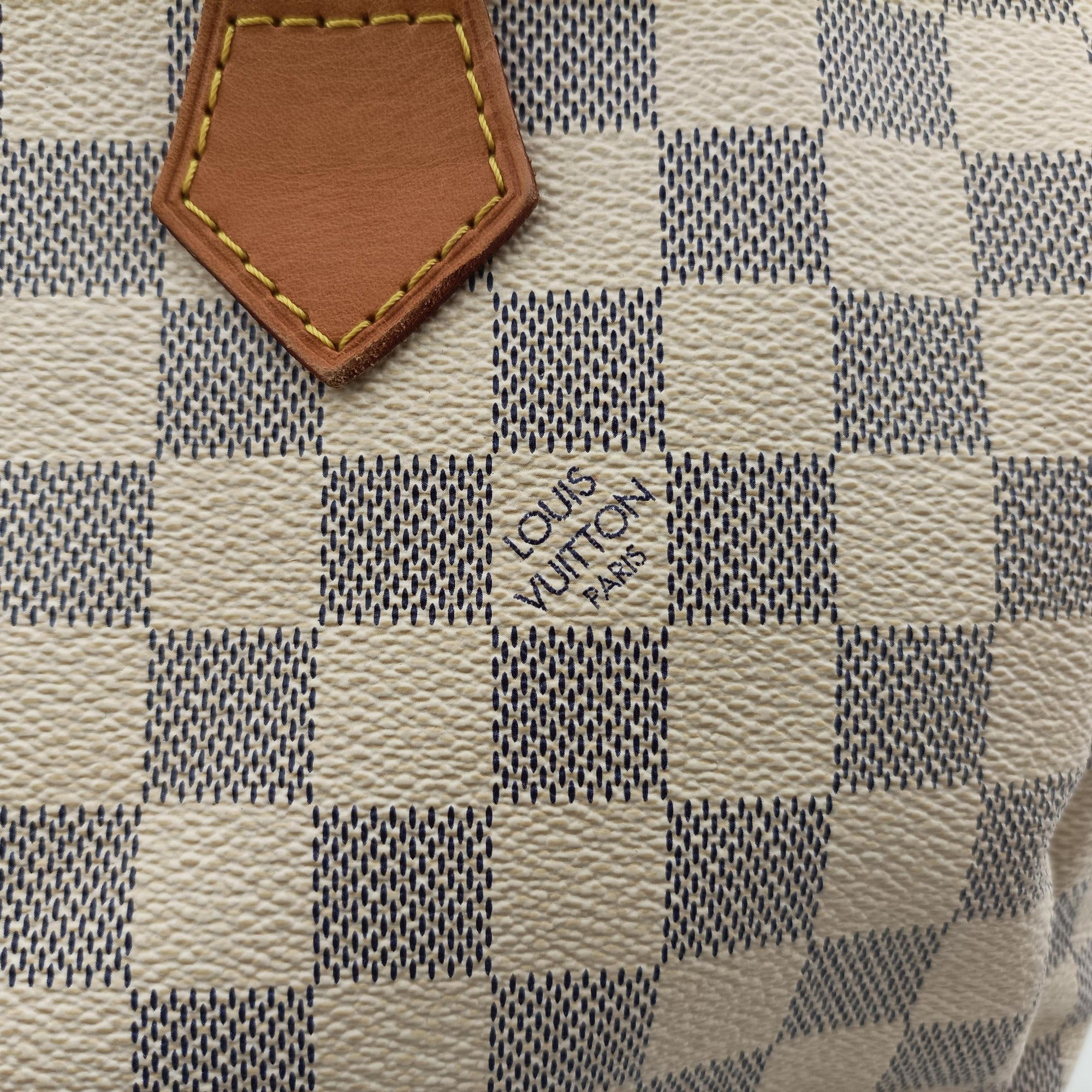 Pre-owned Louis Vuitton Speedy 30 AZUR Damier Canvas N41533 handbag | stylenewstar