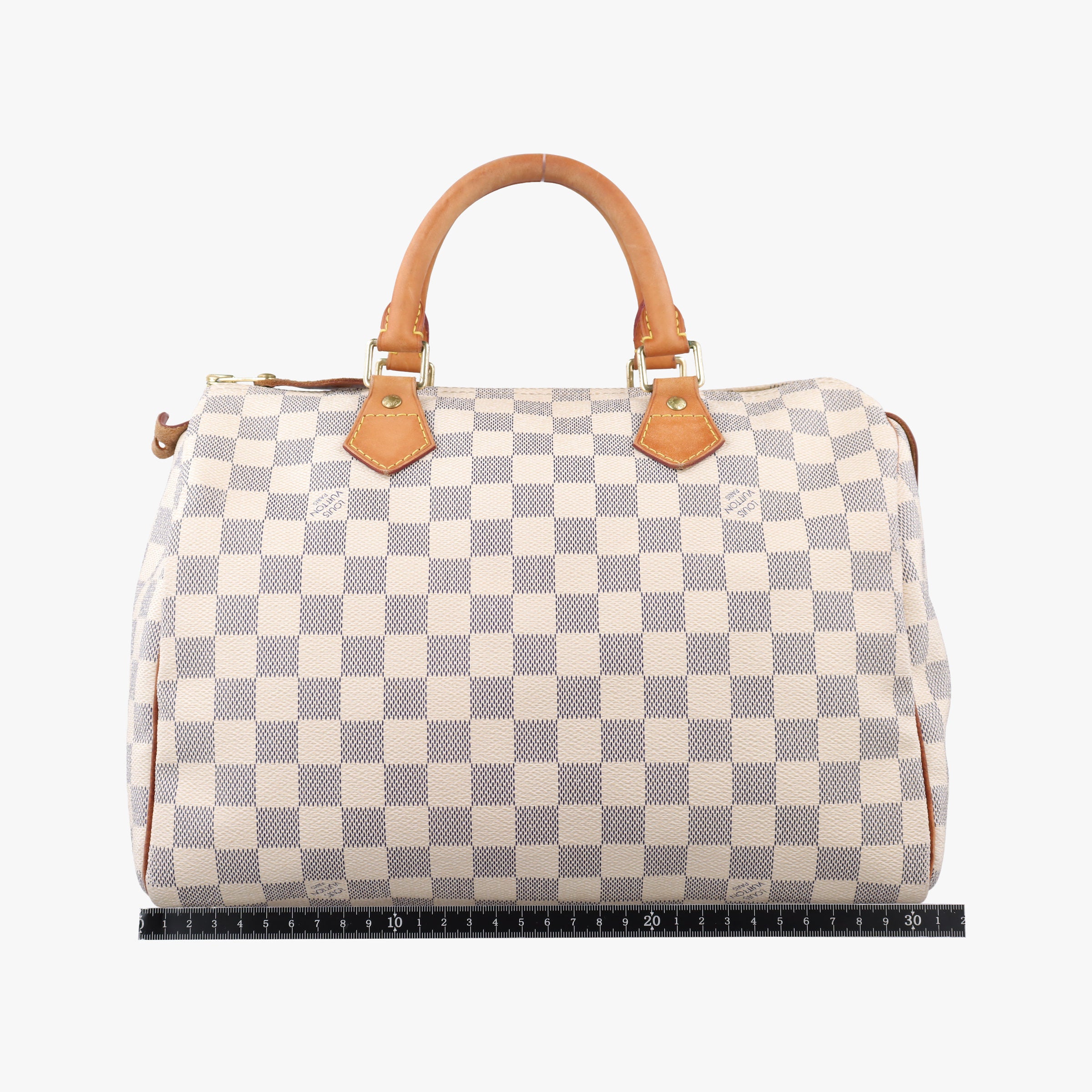 Pre-owned Louis Vuitton Speedy 30 AZUR Damier Canvas N41533 handbag | stylenewstar