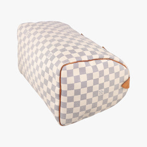 Pre-owned Louis Vuitton Speedy 30 AZUR Damier Canvas N41533 handbag | stylenewstar