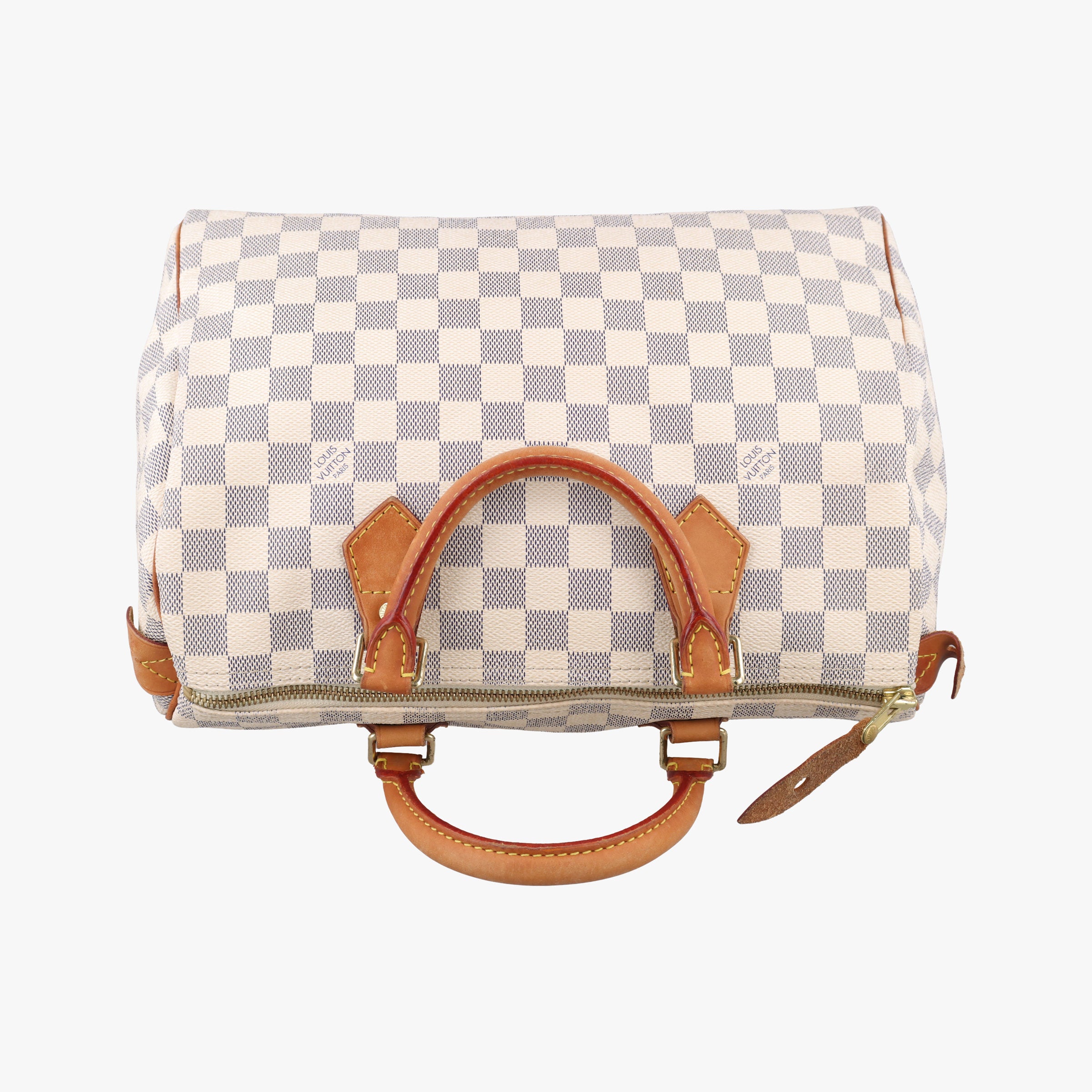 Pre-owned Louis Vuitton Speedy 30 AZUR Damier Canvas N41533 handbag | stylenewstar