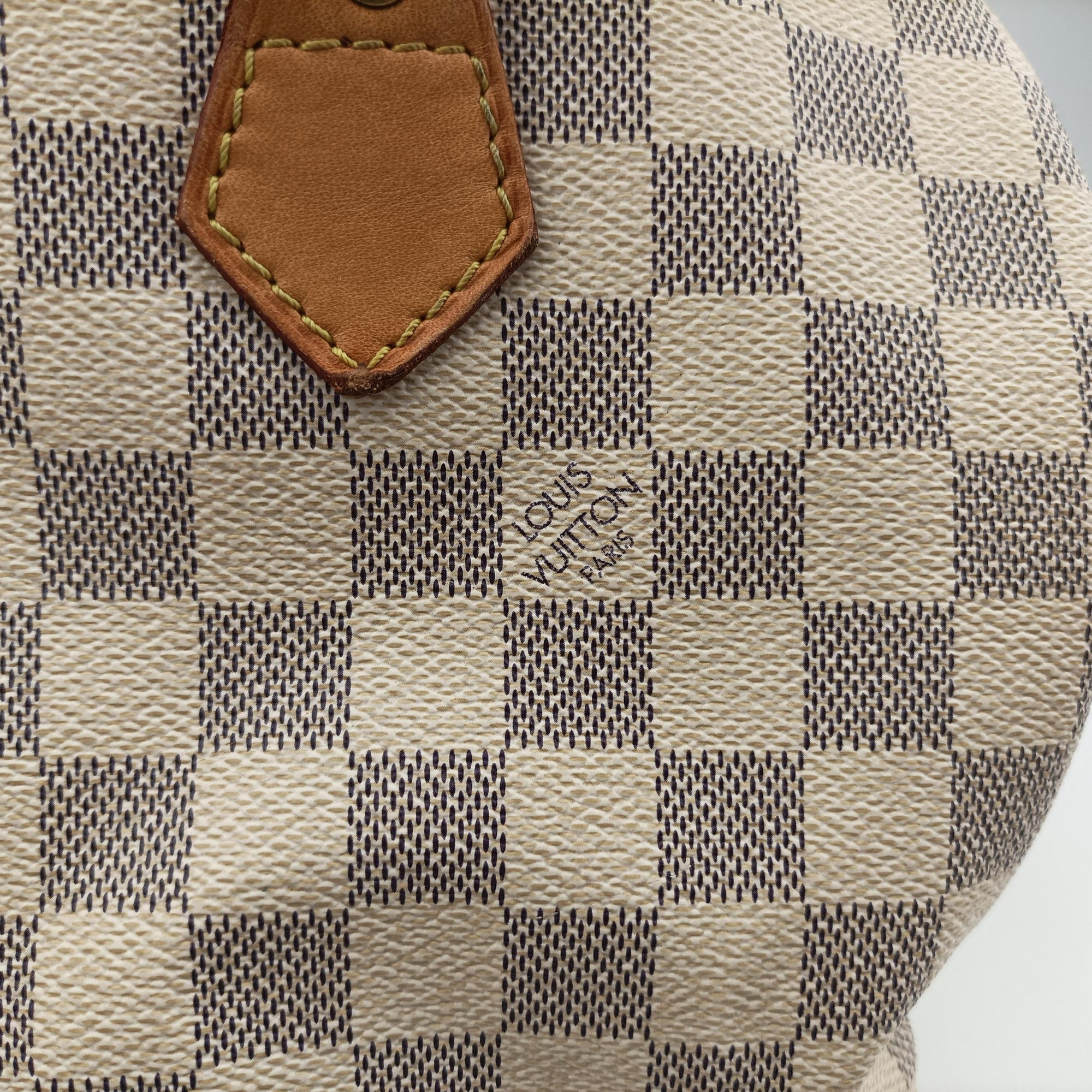 Pre-owned Louis Vuitton Speedy 30 AZUR Damier Canvas N41533 handbag | stylenewstar