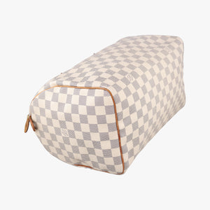 Pre-owned Louis Vuitton Speedy 30 AZUR Damier Canvas N41533 handbag | stylenewstar