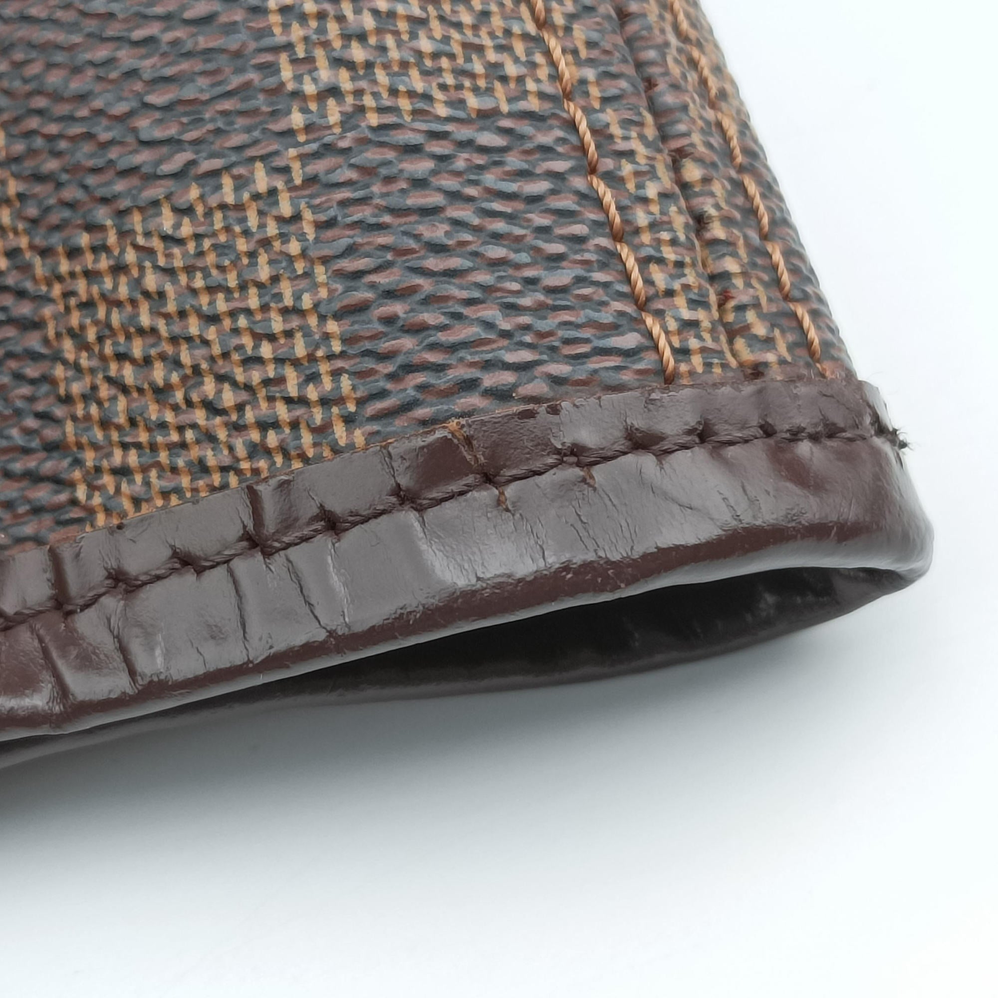 Vintage Louis Vuitton NEVERFULL MM EBENE Damier Canvas N51106 shoulderbag | stylenewstar