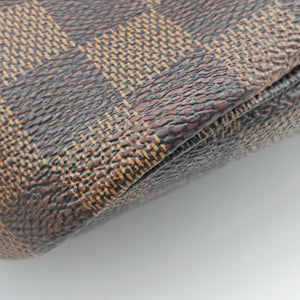 Vintage Louis Vuitton NEVERFULL MM EBENE Damier Canvas N51106 shoulderbag | stylenewstar