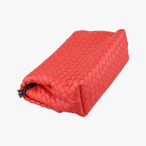 Secondhand Bottega Veneta Intrecciato Olimpia Orange lambskin  shoulderbag | stylenewstar