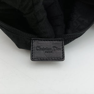 Pre-owned Christian Dior Corset Hobo Black Leather  handbag | stylenewstar