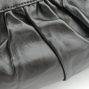 Pre-owned Christian Dior Corset Hobo Black Leather  handbag | stylenewstar