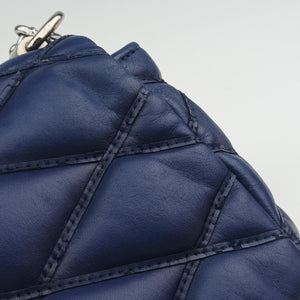 Pre-owned Louis Vuitton GO-14MM Navy Lambskin M50993 shoulderbag | stylenewstar