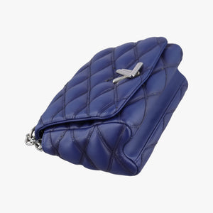Pre-owned Louis Vuitton GO-14MM Navy Lambskin M50993 shoulderbag | stylenewstar