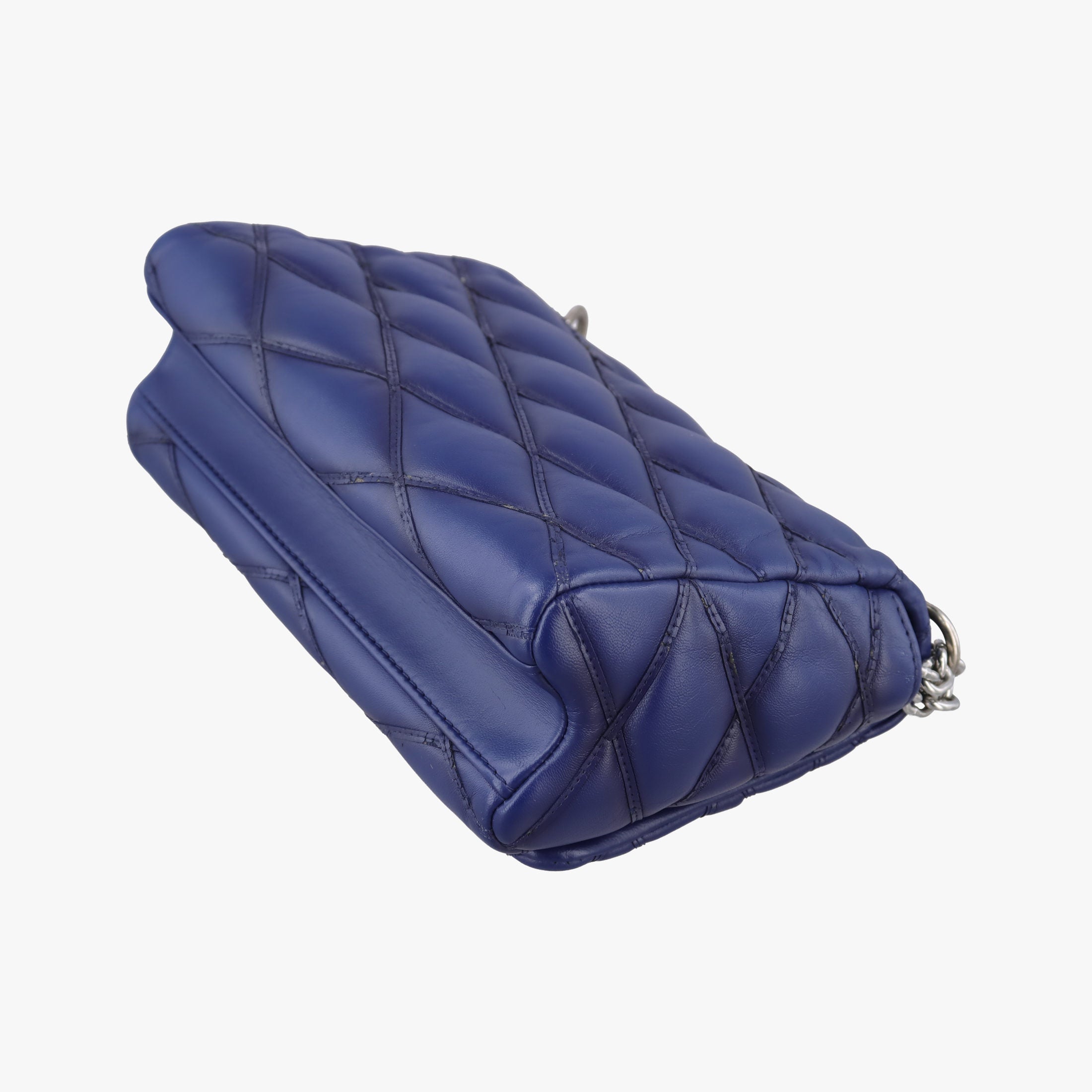 Pre-owned Louis Vuitton GO-14MM Navy Lambskin M50993 shoulderbag | stylenewstar