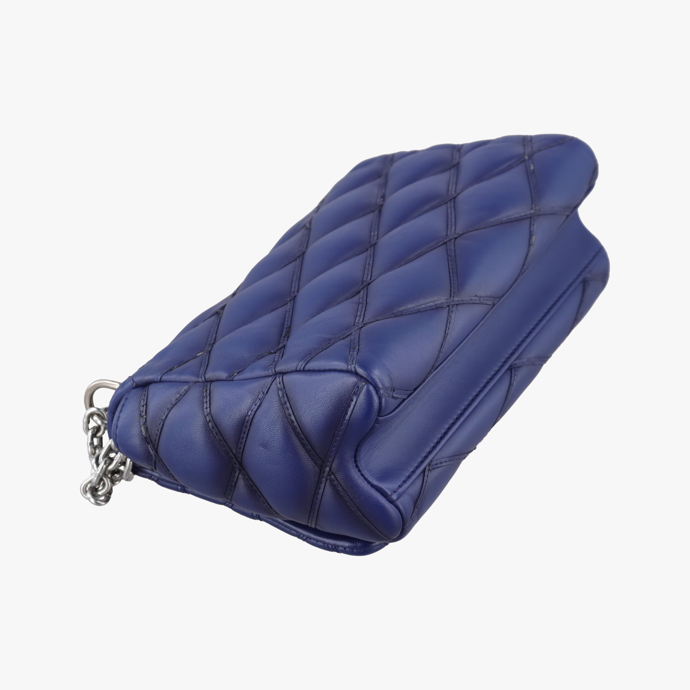 Pre-owned Louis Vuitton GO-14MM Navy Lambskin M50993 shoulderbag | stylenewstar