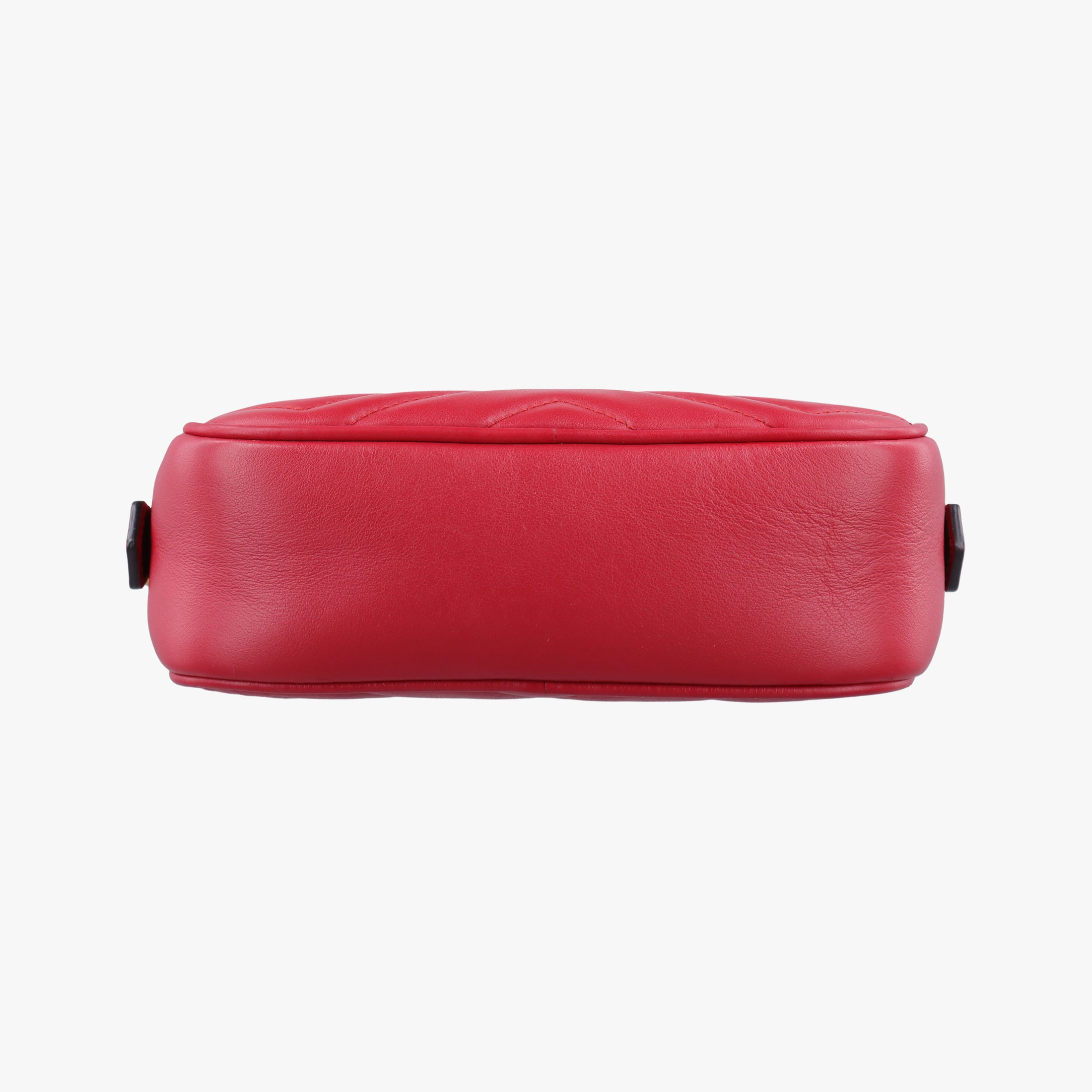 Pre-owned Gucci GG Marmont Red Leather 448065 shoulderbag | stylenewstar