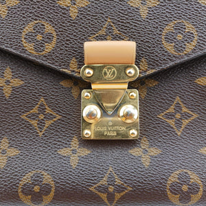 Pre-owned Louis Vuitton Pochette Metis MM Brown Monogram Canvas M44875 shoulderbag | stylenewstar