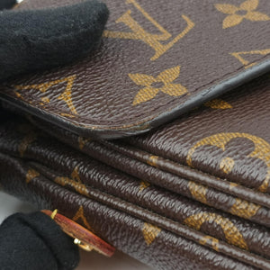 Pre-owned Louis Vuitton Pochette Metis MM Brown Monogram Canvas M44875 shoulderbag | stylenewstar