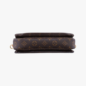 Pre-owned Louis Vuitton Pochette Metis MM Brown Monogram Canvas M44875 shoulderbag | stylenewstar