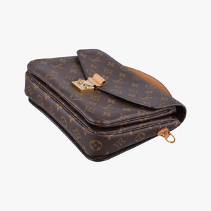 Pre-owned Louis Vuitton Pochette Metis MM Brown Monogram Canvas M44875 shoulderbag | stylenewstar