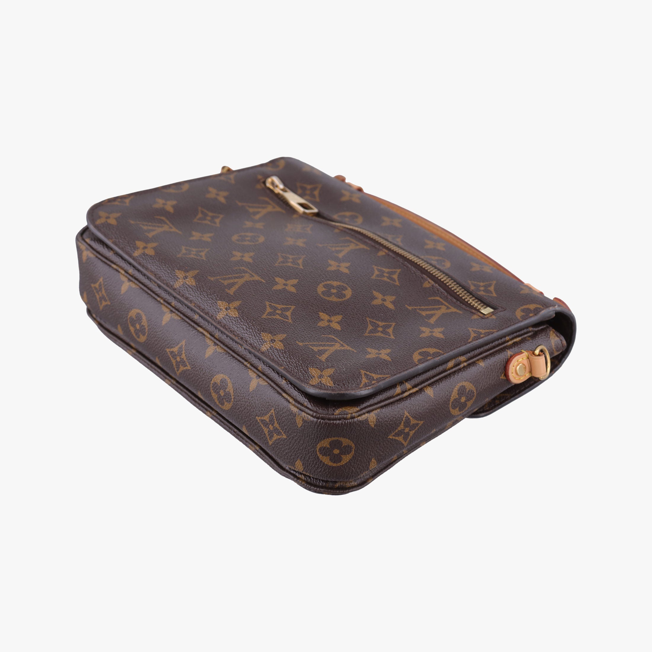 Pre-owned Louis Vuitton Pochette Metis MM Brown Monogram Canvas M44875 shoulderbag | stylenewstar