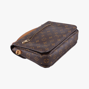 Pre-owned Louis Vuitton Pochette Metis MM Brown Monogram Canvas M44875 shoulderbag | stylenewstar