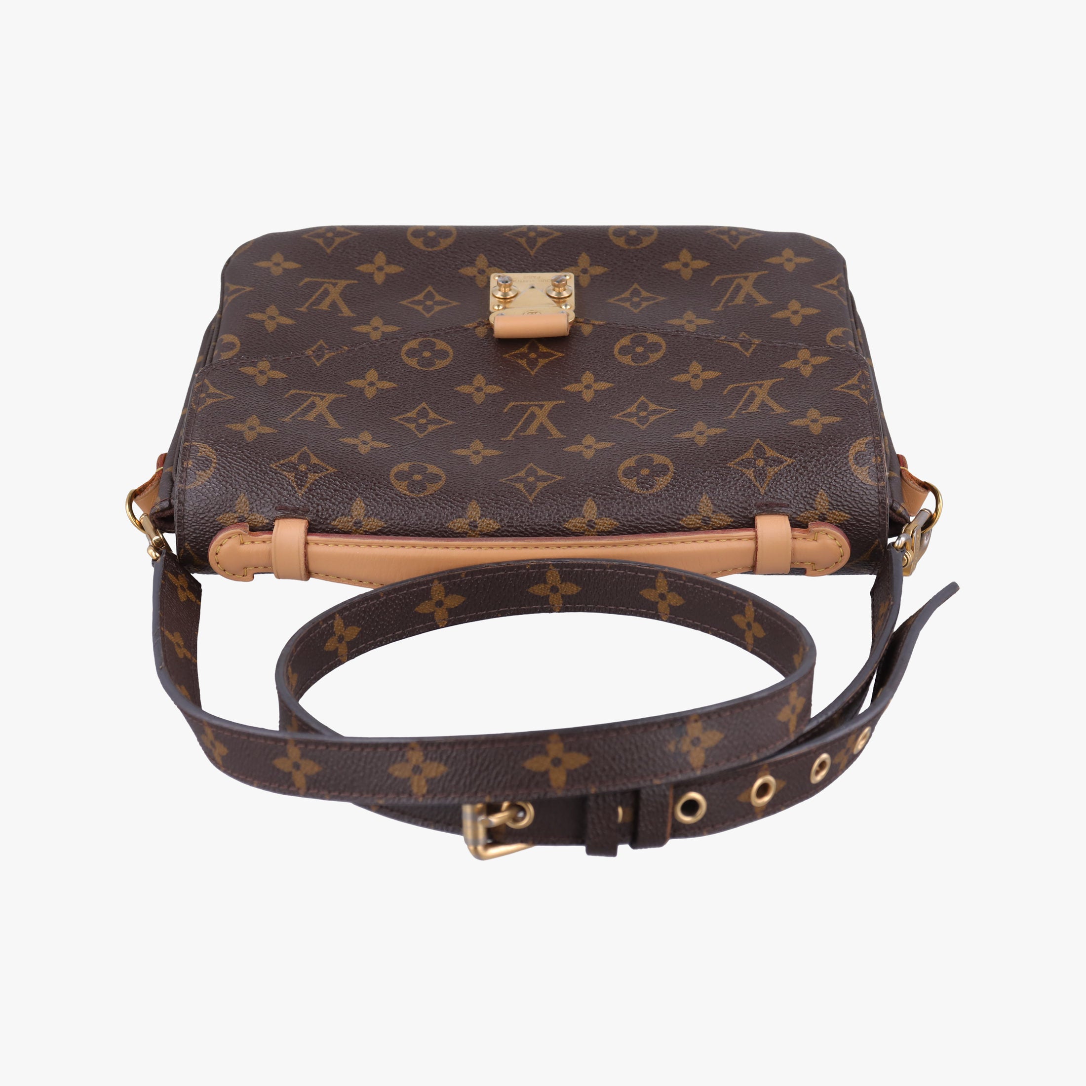 Pre-owned Louis Vuitton Pochette Metis MM Brown Monogram Canvas M44875 shoulderbag | stylenewstar