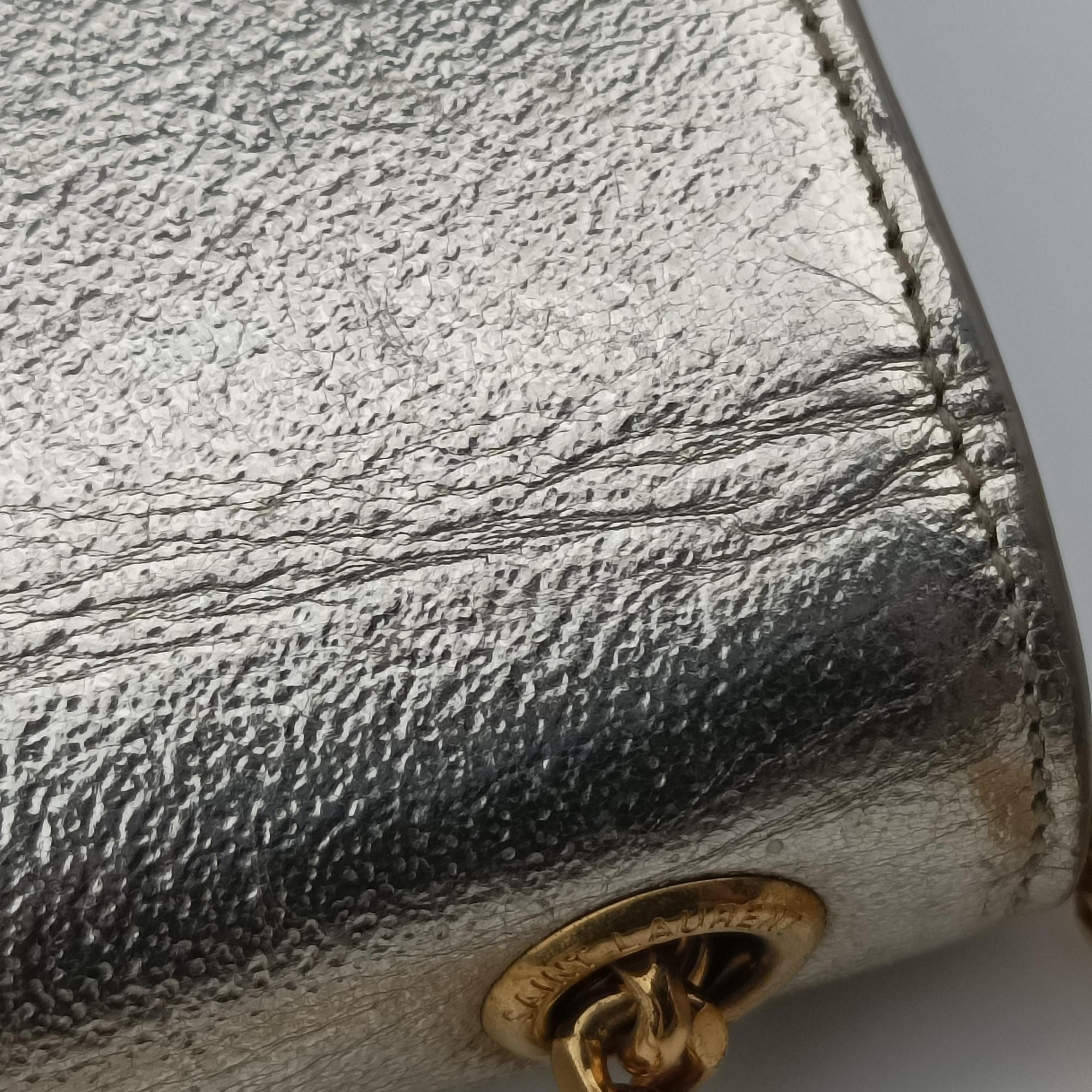 Secondhand Yves Saint Laurent KATE Golden Leather 354121 shoulderbag | stylenewstar